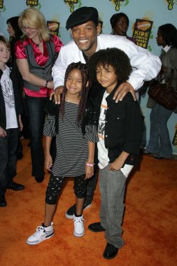 will Smith ile kızı willow ve oğlu trey