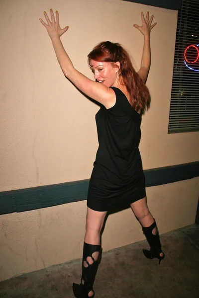 Jenny McShane en la fiesta de cumpleaños de J. Nathan Brayley, Amagis, Hollywood, CA 05-18-08 —  Fotos de Stock