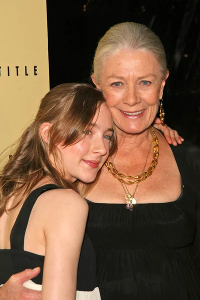 Saoirse ronan a vanessa redgrave — Stock fotografie