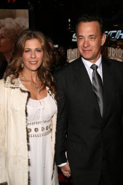 Rita Wilson and Tom Hanks clipart