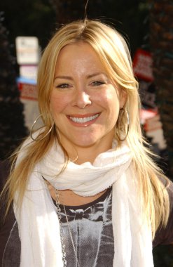 Brittany daniel Amerika grev çizgisini paramount studios önünde Yazarlar Birliği adlı. Hollywood, ca. 12-12-07