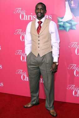 Keith robinson bu Noel dünya galasında. Cinerama kubbesi, hollywood, ca. 11-12-07