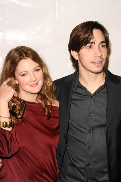 Drew Barrymore ve justin uzun — Stok fotoğraf