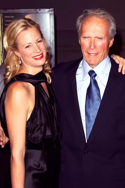 Alison Eastwood, Clint Eastwood — Foto de Stock