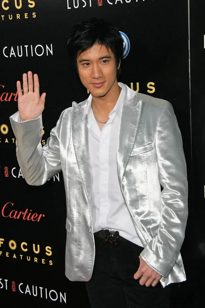 Lee-Hom Wang at the Los Angeles Premiere of "Lust Caution". Academy of Motion Picture Arts and Sciences, Beverly Hills, CA. 10-3-07 — Stock Photo, Image