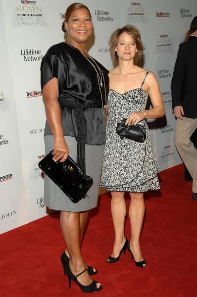Rainha Latifah e Jodie Foster — Fotografia de Stock