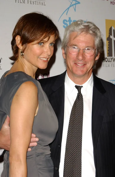 Carey lowell ve richard gere hollywood film Festivali'nde 11 yıllık hollywood Ödülleri'nde. Beverly hilton hotel, beverly hills, ca. 10 / 22 / 07 — Stok fotoğraf