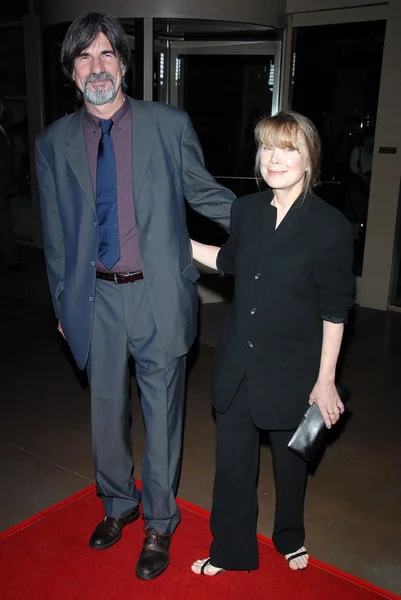 Jack Fisk ve sissy Spacek'in — Stok fotoğraf