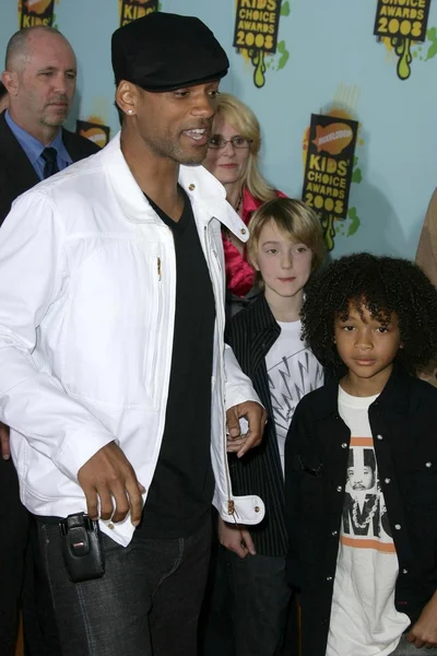 Will Smith e o filho Trey — Fotografia de Stock