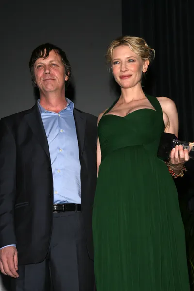 Todd Haynes and Cate Blanchett — Stock Photo, Image