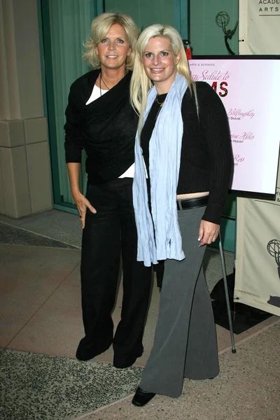 Meredith Baxter and guest — Stock Fotó