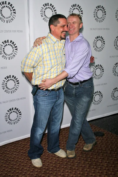 Rob Bowman y Dean Haglund — Foto de Stock