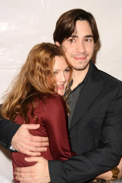 Drew Barrymore y Justin Long — Foto de Stock