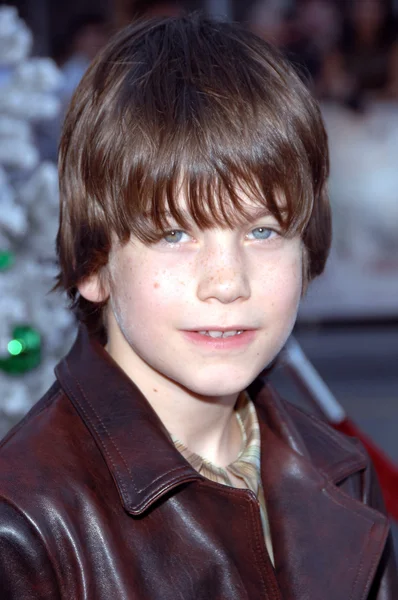 Liam James bij de "Fred Claus" Los Angeles Premiere. Grauman's Chinese Theatre, Hollywood, ca. 11-03-07 — Stockfoto