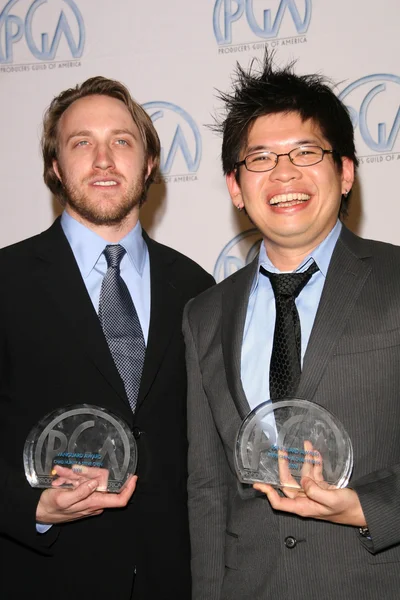 Chad Hurley e Steve Chen — Foto Stock