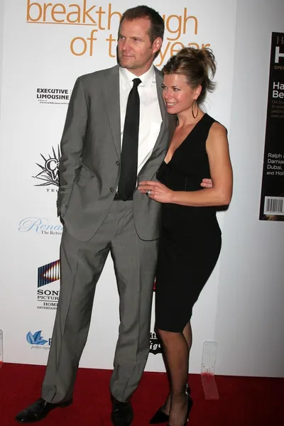 Jack Coleman und Beth Toussaint bei der 7. Verleihung des Hollywood-Lebensdurchbruchs des Jahres. Spieluhrtheater, hollywood, ca. 07-09-12 — Stockfoto