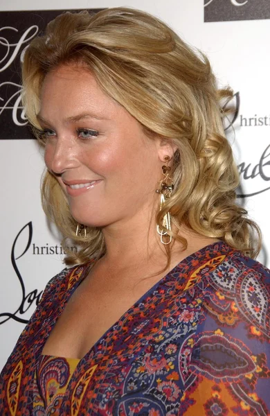 Elisabeth Rohm en el cóctel Saks Fifth Ave dando la bienvenida a Christian Louboutin a la costa oeste. S Bar, Hollywood, CA. 10-17-07 — Foto de Stock