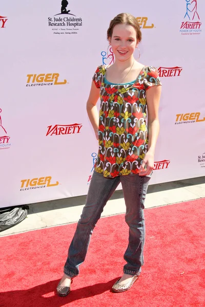 Kay Panabaker at the 2007 Power of Youth Benefiting St. Jude. The Globe Theatre, Universal City, CA. 10-06-07 — Stock Photo, Image
