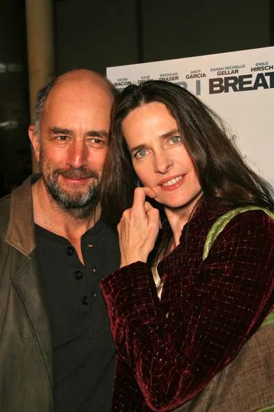 Richard Schiff y Sheila Kelley — Foto de Stock