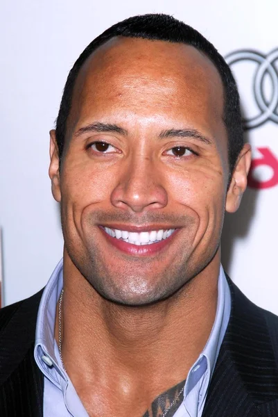 Dwayne Johnson at the AFI Fest 2007 premiere of "Southland Tales". Arclight Cinemas, Hollywood, CA. 11-02-07 — Stock Photo, Image