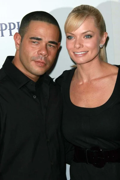 Eric Cubiche and Jaime Pressly at Movieline's 4th Annual Hollywood Life Style Awards. Pacific Design Center, West Hollywood, CA. 10-07-07 — Stok fotoğraf