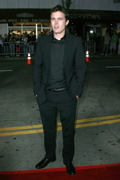 Casey Affleck at the premiere of "Gone Baby Gone". Mann Bruin Theatre, Westwood, CA. 10-08-07 — Stock Photo, Image