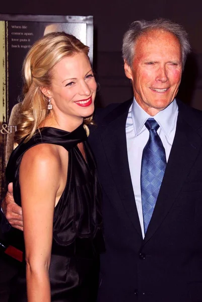 Alison Eastwood, Clint Eastwood — Foto de Stock