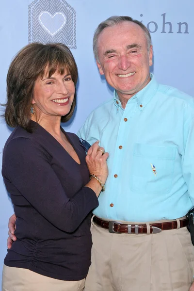 William Bratton and wife Rikki — Stock Photo, Image