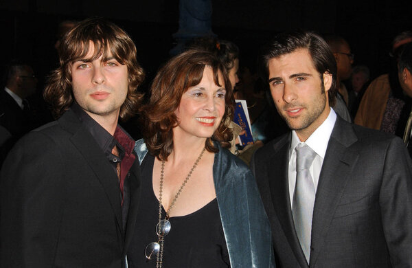 Robert Schwartzman with Talia Shire and Jason Schwartzman