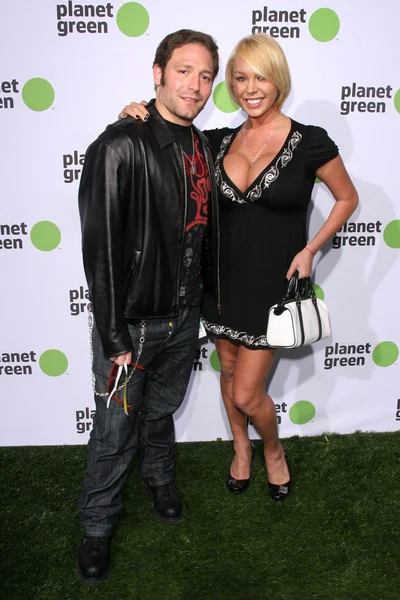 David Weintraub and Mary Carey at the Planet Green Premiere and Concert. Greek Theater, Los Angeles, CA. 05-28-08 — ストック写真