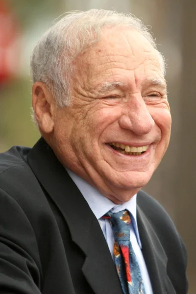 Mel Brooks at the award ceremony honoring Alan Ladd Jr. with a star on the Hollywood Walk of Fame. Hollywood Blvd., Hollywood, CA. 09-28-07 — Stok fotoğraf