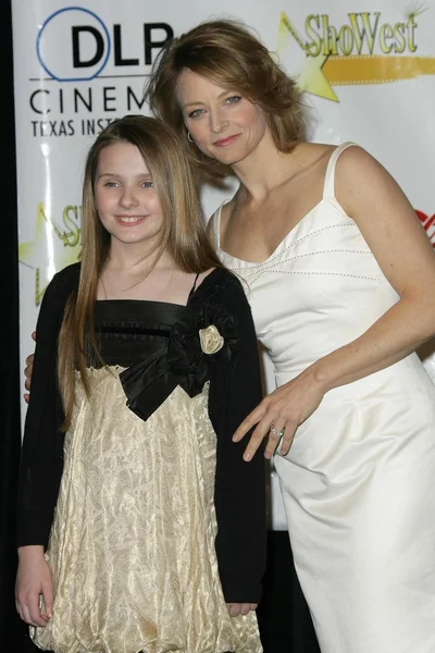 Jodie Foster and Abigail Breslin — Stock Photo, Image