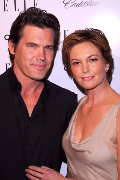 Diane lane en josh brolin — Stockfoto