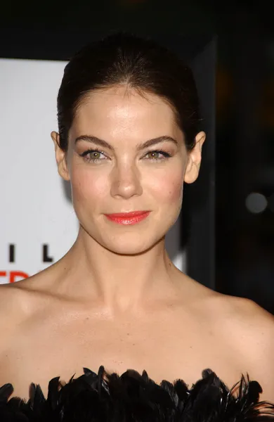 Michelle Monaghan at the Los Angeles Premiere of "The Heartbreak Kid". Mann Village Theatre, Westwood, CA. 09-27-07 — Stock Photo, Image