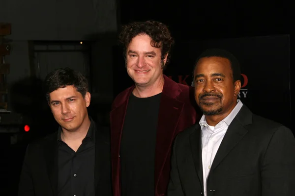 Chris Parnell with Matt Besser and Tim Meadows — Stock Photo, Image
