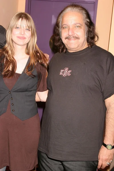 Amber Benson, Ron Jeremy — Zdjęcie stockowe