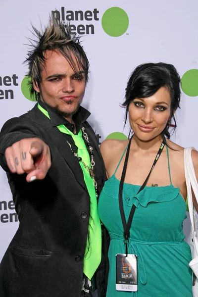 Lukas Rossi and Kendra Jade — Stok fotoğraf