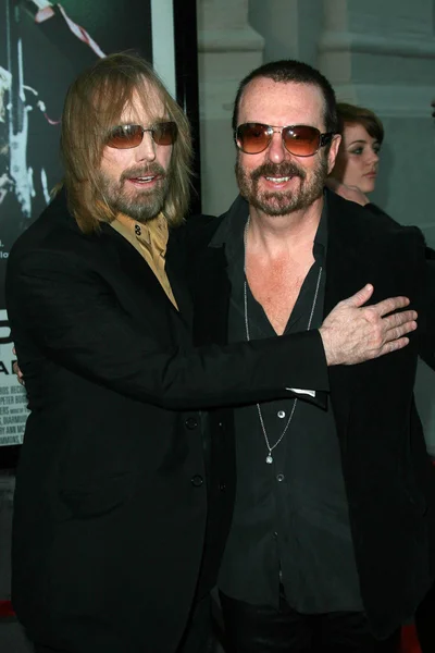 Tom petty och david a. stewart — Stockfoto