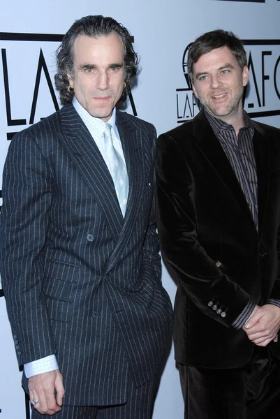 Daniel Day-Lewis and Paul Thomas Anderson — Stok fotoğraf
