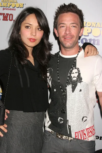 David Faustino and guest — Stok fotoğraf