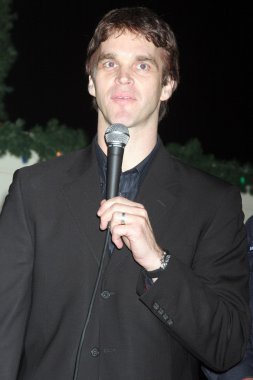 Luc Robitaille at The Salvation Army's Annual Kettle Kick Off Honoring Honorary Mayor Johnny Grant and Local and County Fire Chiefs. The Original Farmers Market, Los Angeles, CA. 11-19-07