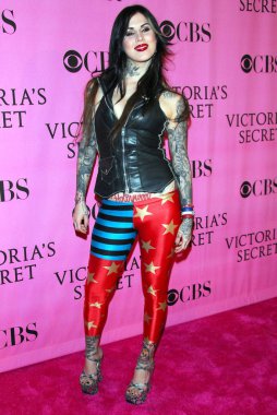 kat von d gelen 2007 Victoria 's secret fashion show. Kodak Tiyatrosu, hollywood, ca. 11-15-07