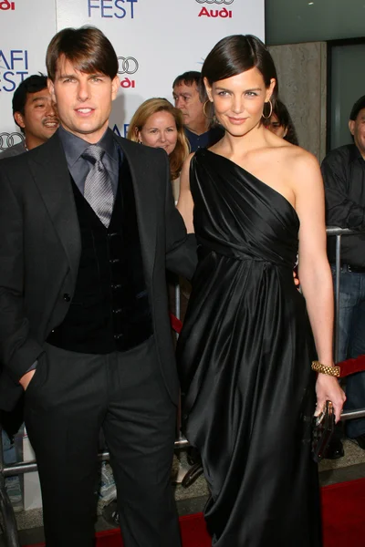 Tom cruise en katie holmes — Stockfoto