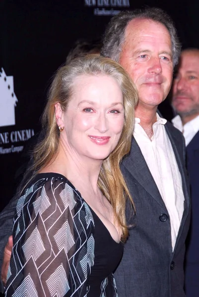 Meryl Streep and husband Don — Stock Photo, Image