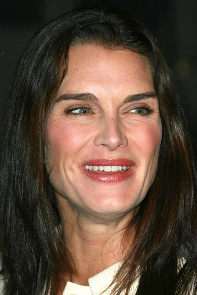 Brooke Shields at the Oceana Partner's Award Gala Honoring Vice President Al Gore. Private Residence, Pacific Palisades, CA. 10-05-07 — Stock Photo, Image