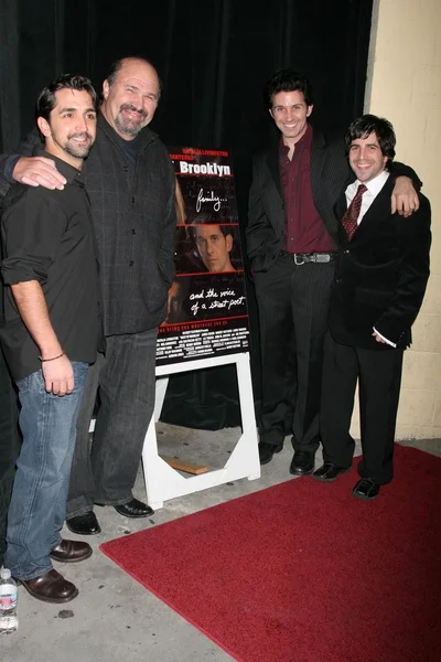 James Madio and Robert Costanzo with Ronnie Marmo and Danny Cistone — Stock Photo, Image