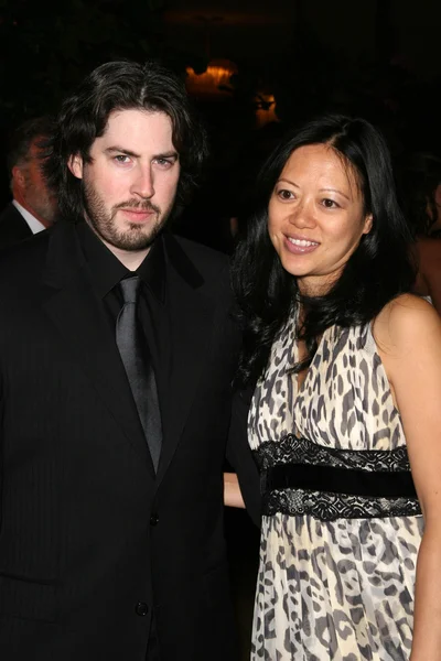 Jason Reitman y Michele Lee — Foto de Stock