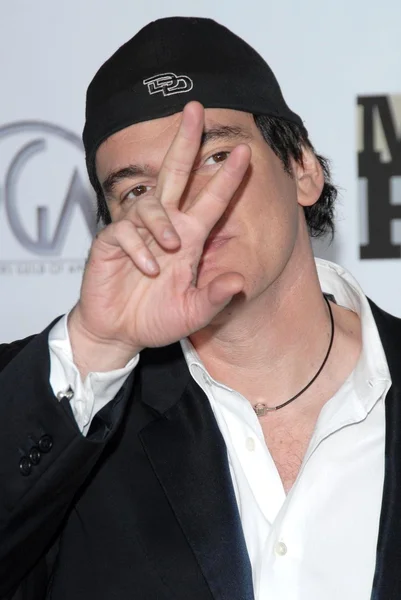 Quentin Tarantino en 'Movies Rock' Una celebración de la música en el cine, Teatro Kodak, Hollywood, CA. 12-02-07 — Foto de Stock