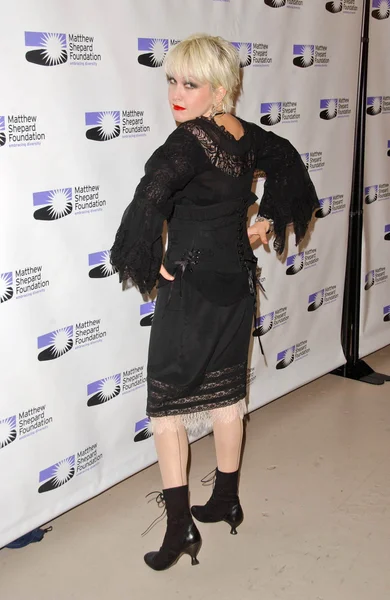 Cyndi Lauper na Matthew Shepard Foundation Honors. Wiltern Theatre, Hollywood, CA. 10-27-07 — Fotografia de Stock