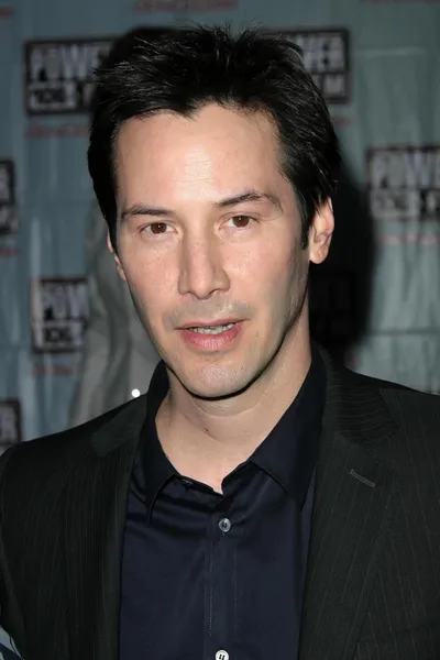 Keanu Reeves at the Los Angeles premiere of Street Kings. Graumans Chinese Theatre, Hollywood, CA 04-03-08 — Stock Photo, Image